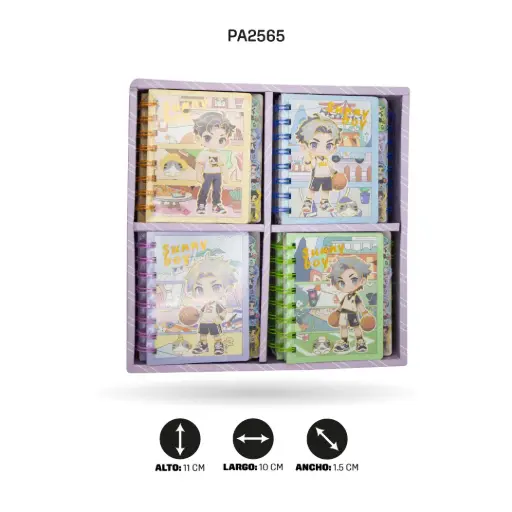 [PA2565] MINI AGENDA 11 cms x 10 cms SUNNY BOY A7-202-02 [PAC4650]