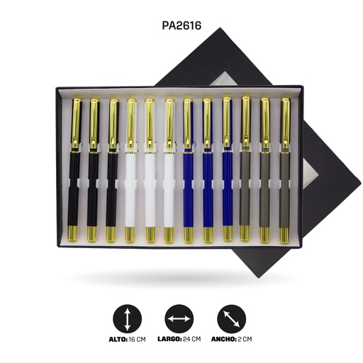 [PA2616] BOLIGRAFO 201 PUNTA DORADA [PAC5233]