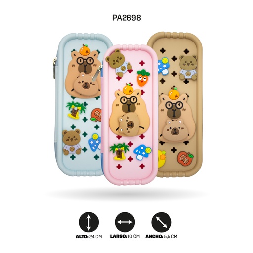 [PA2698] ESTUCHE PARA LAPICEROS XPM-2072-1 [PAC5802]